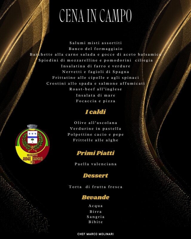 CENA IN CAMPO